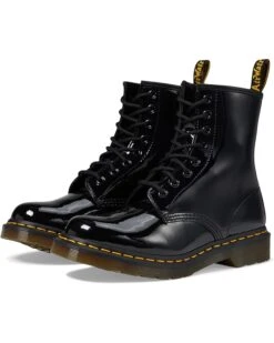 Dr. Martens 1460 Patent Leather Lace Up Boots