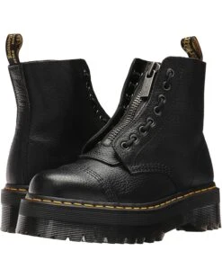 Dr. Martens Sinclair Milled Nappa Leather Platform Boots