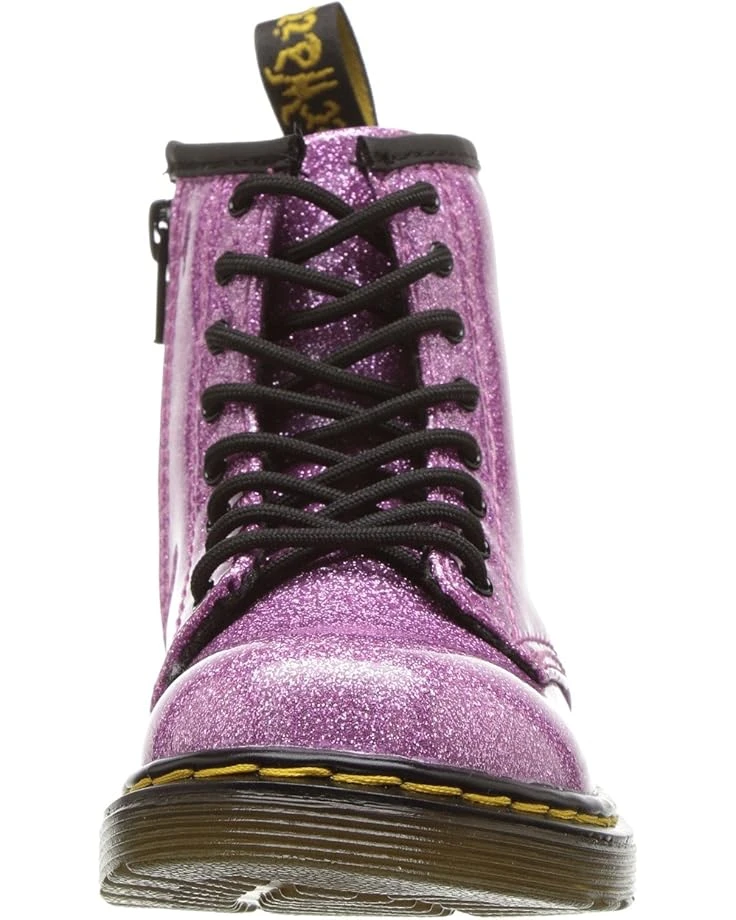 Dr. Martens Kid's Collection 1460 Patent Glitter Toddler Brooklee Boot (Toddler) | Boots 9 Dr. Martens Kid's Collection 1460 Patent Glitter Toddler Brooklee Boot (Toddler) | Boots - Image 7