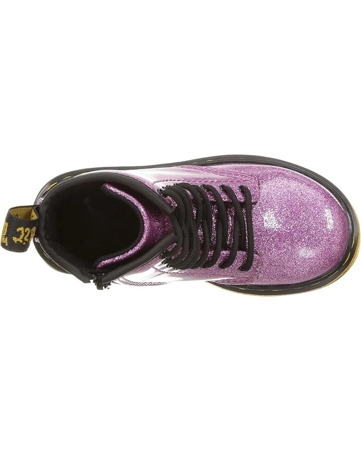 Dr. Martens Kid's Collection 1460 Patent Glitter Toddler Brooklee Boot (Toddler) | Boots 4 Dr. Martens Kid's Collection 1460 Patent Glitter Toddler Brooklee Boot (Toddler) | Boots - Image 2