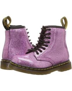 Dr. Martens Kid's Collection 1460 Patent Glitter Toddler Brooklee Boot (Toddler) | Boots